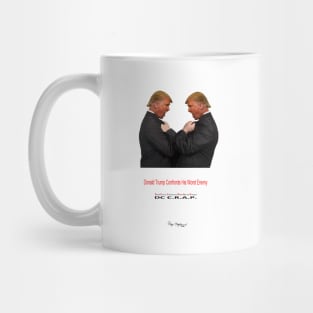 Donald Trump Confronts His Worst Enemy Mug